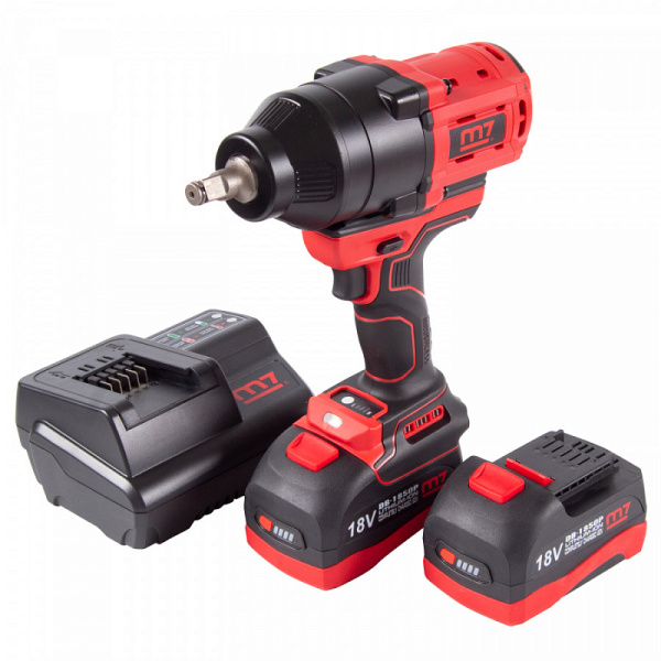 Гайковерт аккумуляторный ударный MIGHTY SEVEN DW-402A (1/2", 1700 НМ, 18 В)