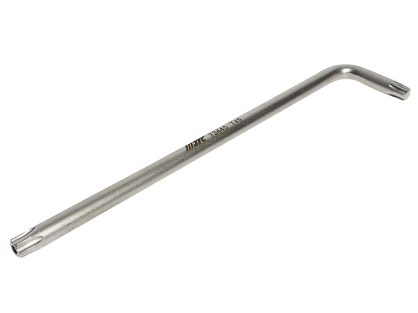 Ключ TORX Г-образный удлиненный JTC-73445 (T45H, L=200 мм)