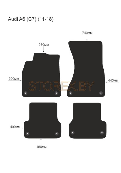 Audi A6 (C7) (11-18) copy