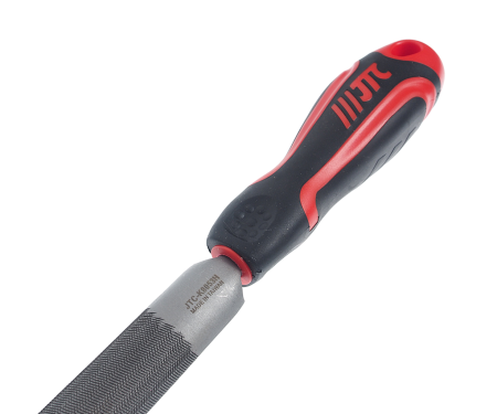 Напильник полукруглый JTC-K8053H (200 мм, №3, 60 HRC)