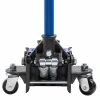 Домкрат подкатной гидравлический низкопрофильный двухпоршневой с резиновой накладкой 3т (h min 135мм, h max 465мм)