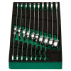 Набор ключей комбинированных GARWIN PRO 646073 (18 пр. 6-24 мм в ложементе EVA)