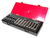 Набор инструментов TORX JTC-K4241 (ключи E6-E24, головки E10-E24, 24 предмета в кейсе)