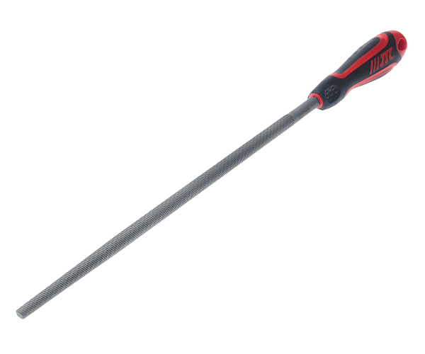 Напильник круглый JTC-7122R (300 мм, №2, 60 HRC)