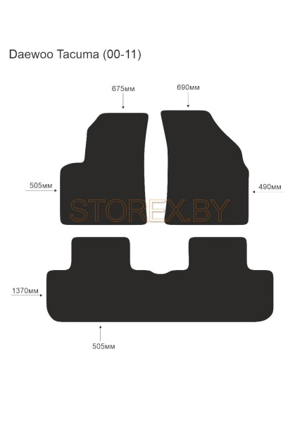 Daewoo Tacuma (00-11) copy